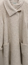 Shortie Swing Coat in Surface Interest Donegal Tweed