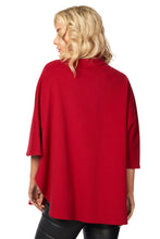 Hip Length Cape with Collar and Pockets